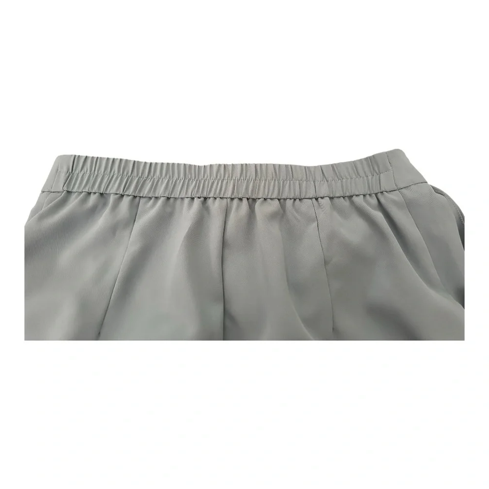 Light Blue Wide-Leg Trousers – Size L - Picture 12 of 14